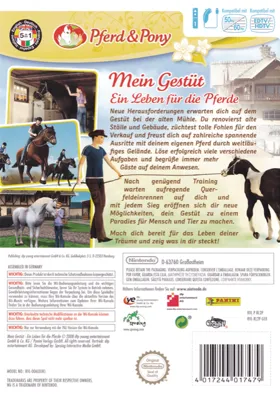 Gallop & Ride! box cover back